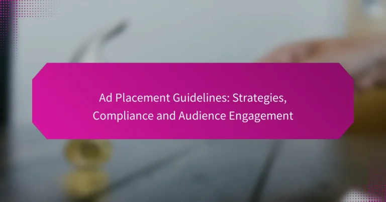 Smjernice za Postavljanje Oglasa: Strategije, Usklađenost i Angažman Publike