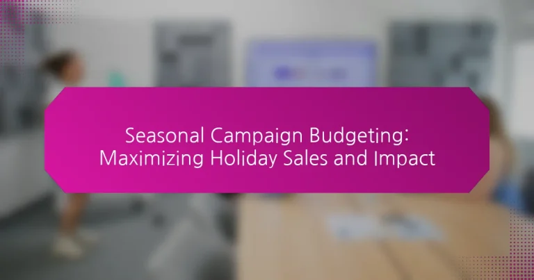 Sezonsko Budžetiranje Kampanje: Maksimiziranje Praznične Prodaje i Utjecaja